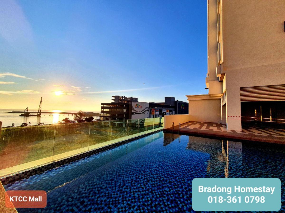 Bradong Homestay: Muslim-Friendly Seaview Retreat with Infinity Pool Kuala Terengganu Exterior photo